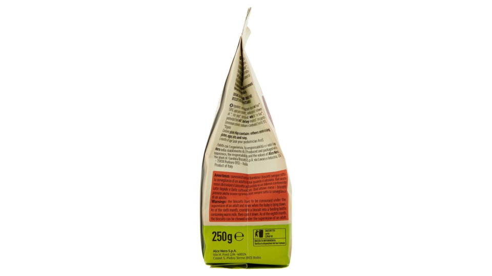 Alce Nero Biscotti Di Farro 250 G