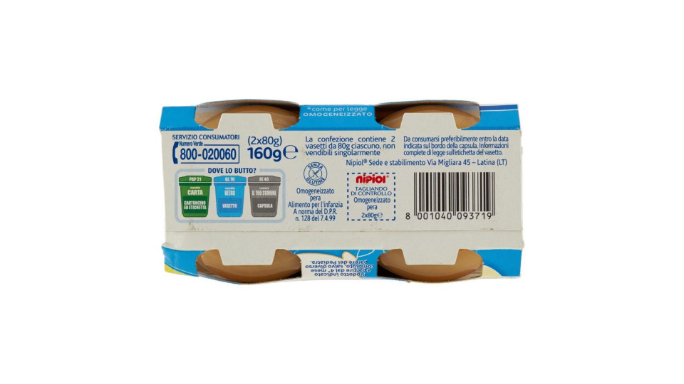 Omo Pera Nipiol 2x80 G