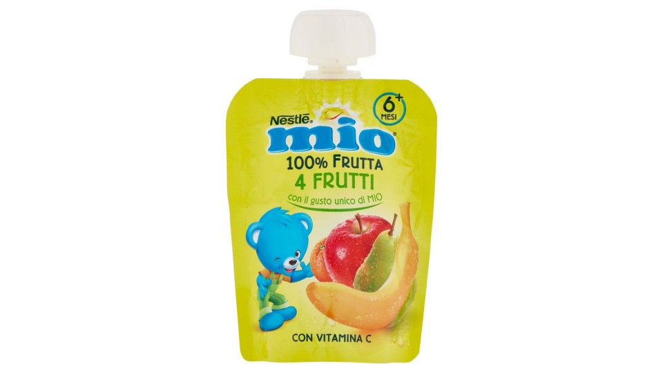 Nestlé Mio Merenda Da Spremere 4 Frutti Da 6 Mesi Pouch 90 G