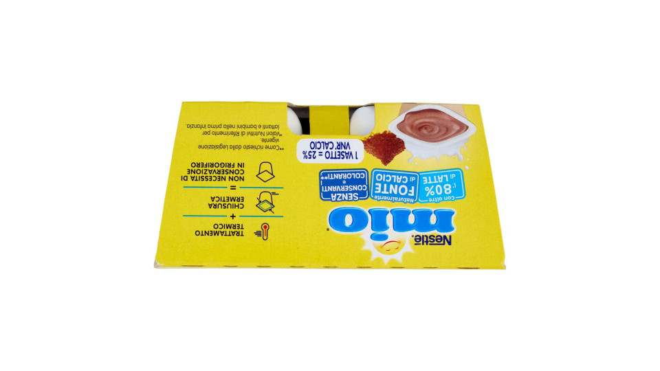 Nestlé Mio Merenda Al Latte Cacao 4 Vasetti Da 100g