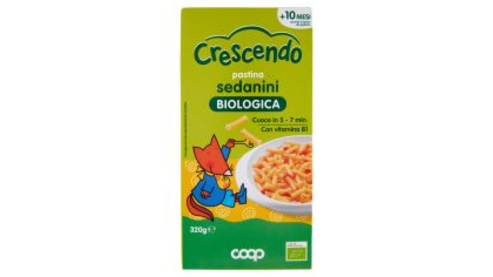 Pastina Sedanini Biologica 320 G