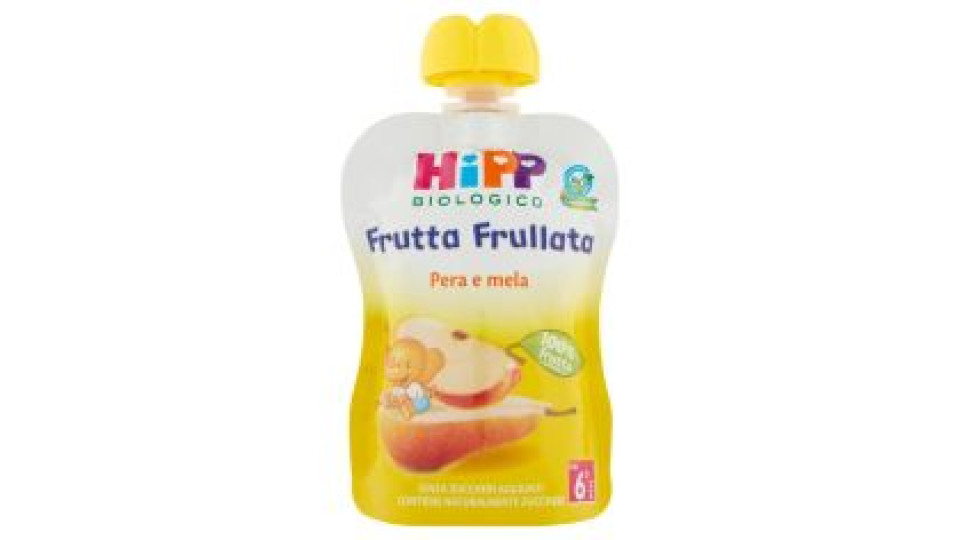 Hipp Biologico Frutta Frullata Pera E Mela 90 G