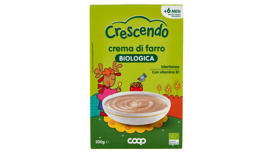 Crema Di Farro Biologica 200 G