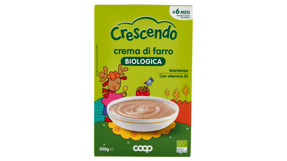 Crema Di Farro Biologica 200 G