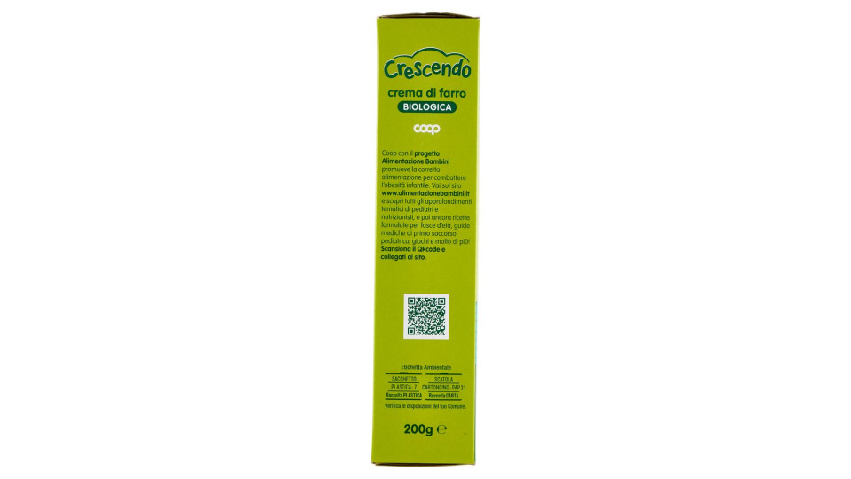 Crema Di Farro Biologica 200 G