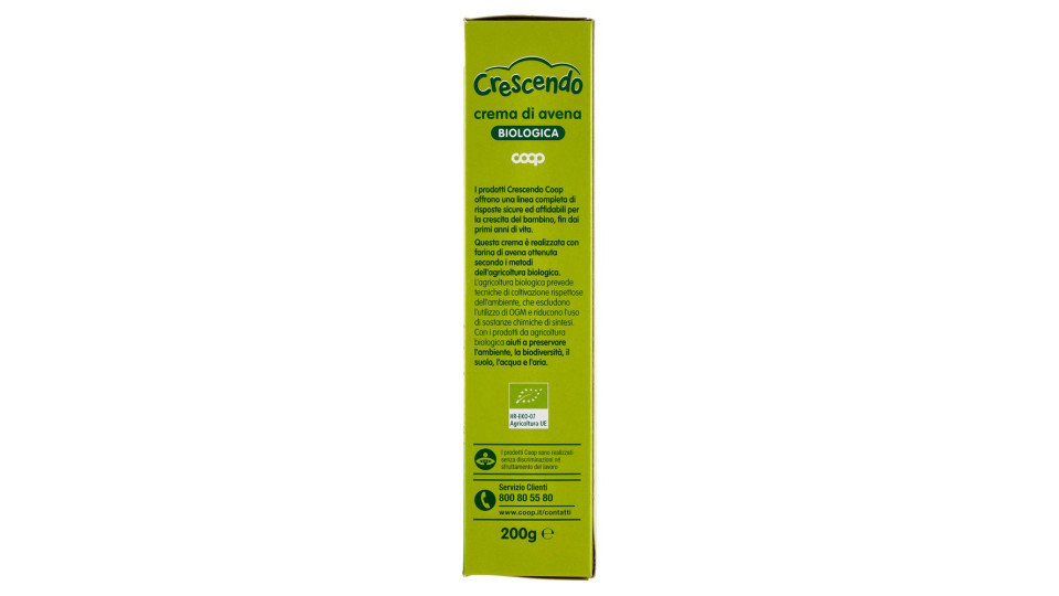 Crema Di Avena Biologica 200 G