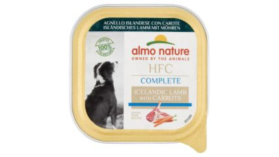 Almo Nature Hfc Complete Agnello Islandese Con Carote 85 G