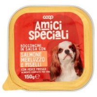 Bocconcini In Salsa Con Salmone Merluzzo E Piselli 150 G