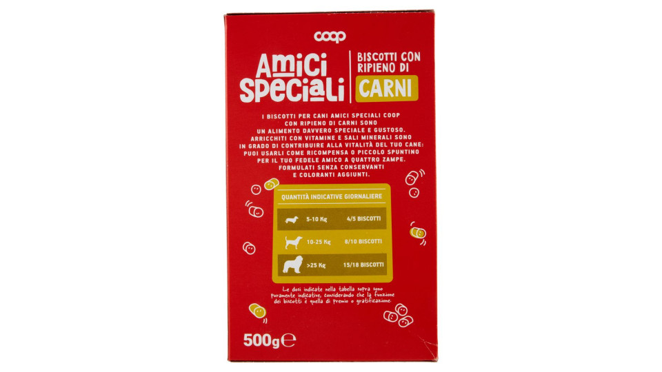 Biscotti Con Ripieno Di Carni 500 G