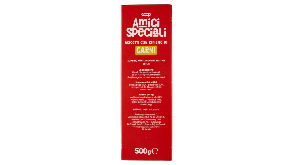 Biscotti Con Ripieno Di Carni 500 G
