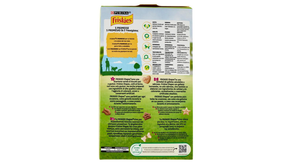 Purina Friskies Shapes 800 G