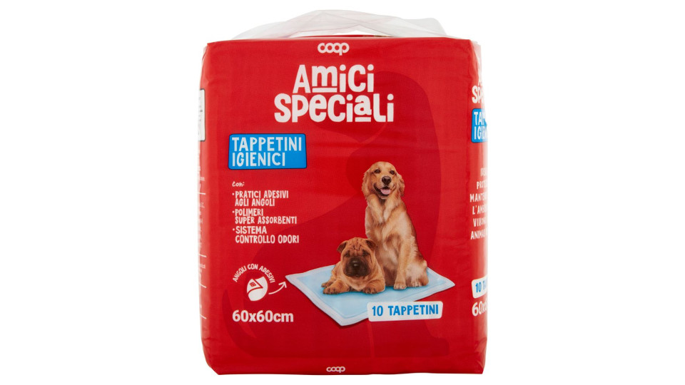 Tappetini Igienici 60x60cm 10 Pz