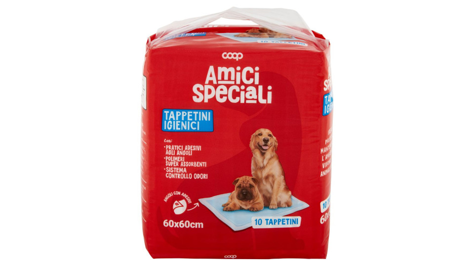 Tappetini Igienici 60x60cm 10 Pz