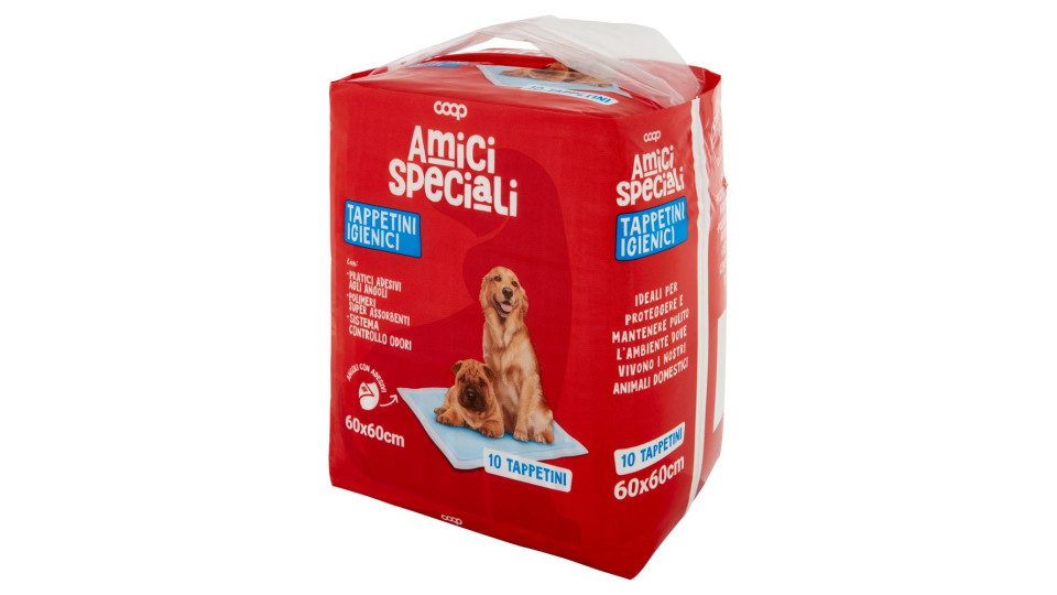 Tappetini Igienici 60x60cm 10 Pz
