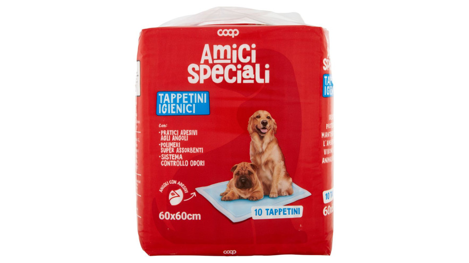 Tappetini Igienici 60x60cm 10 Pz