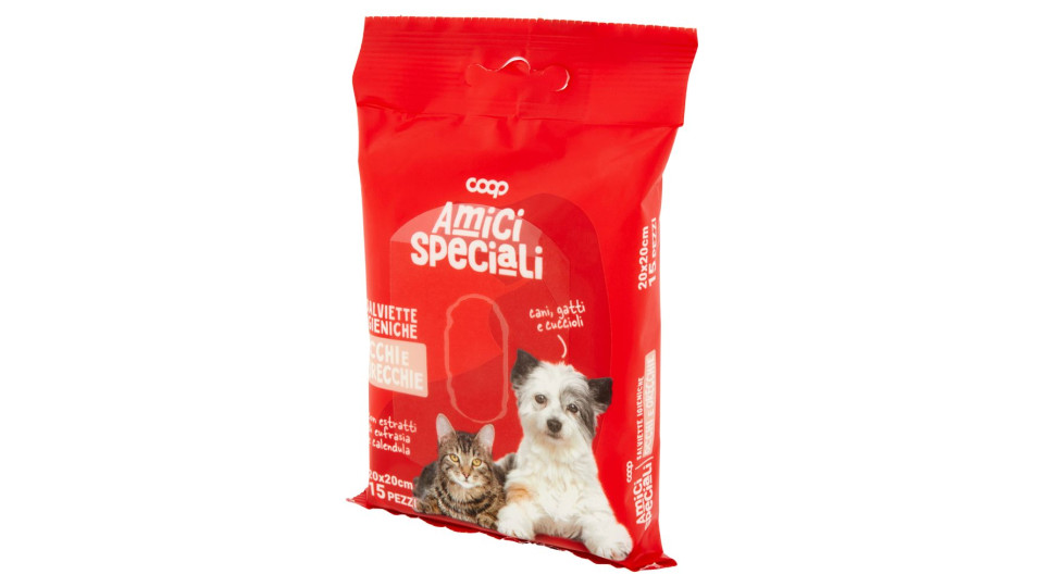 Salviette Igieniche Occhi E Orecchie 20x20cm 15 Pz