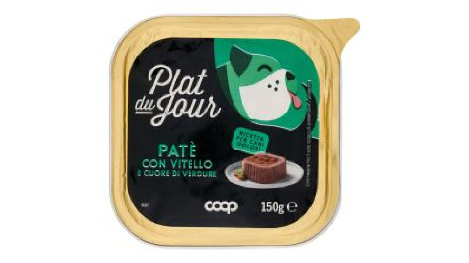 Patè Con Vitello E Cuore Di Verdure 150 G