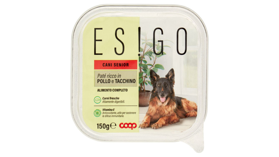 Paté Ricco In Pollo E Tacchino Cani Senior 150 G