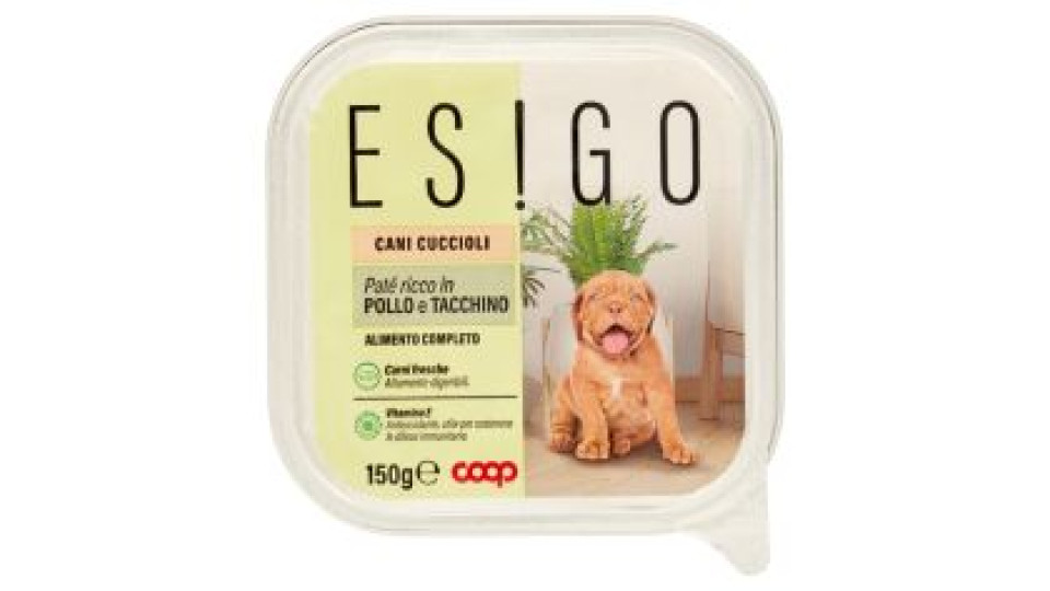 Patè Ricco In Pollo E Tacchino Cani Cuccioli 150 G