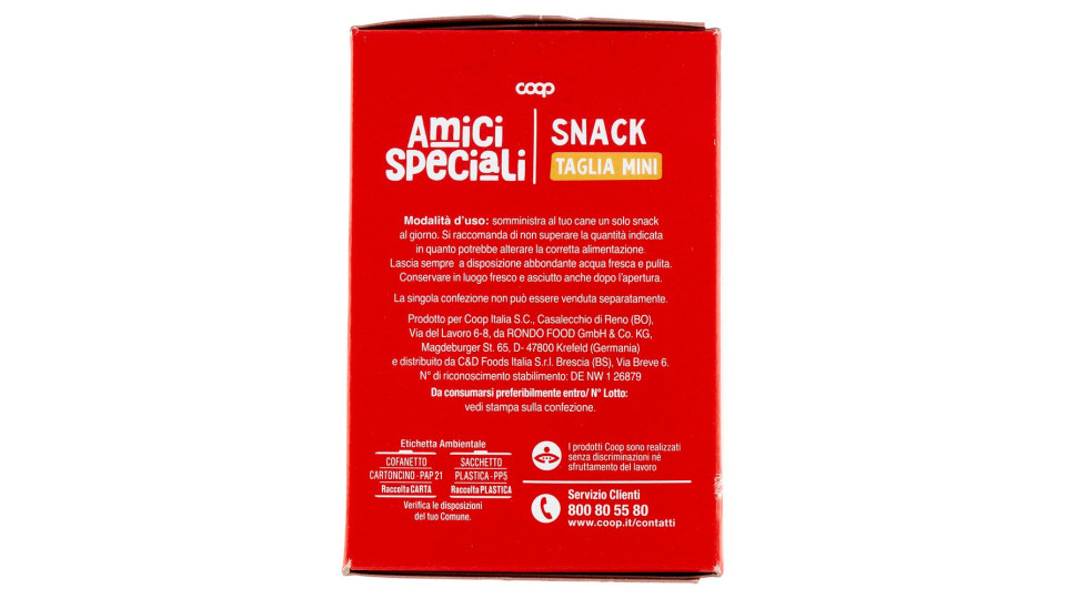 Snack Taglia Mini 28 Snack 440 G