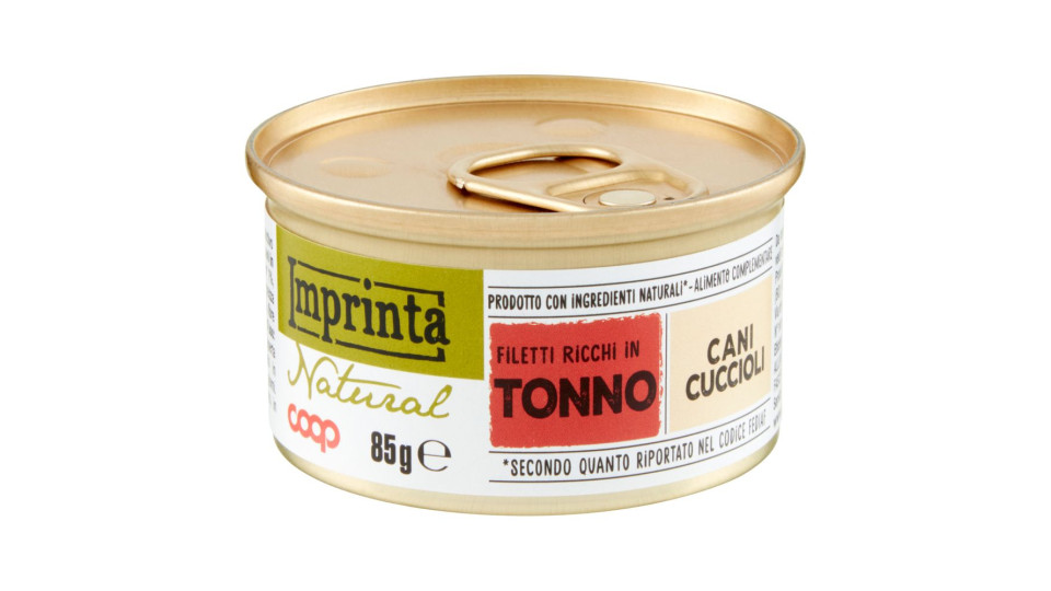 Fil.nat.cani Cuc.tonno Coop85g