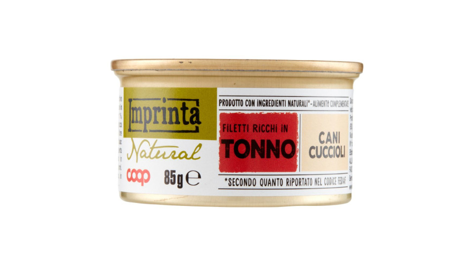 Fil.nat.cani Cuc.tonno Coop85g