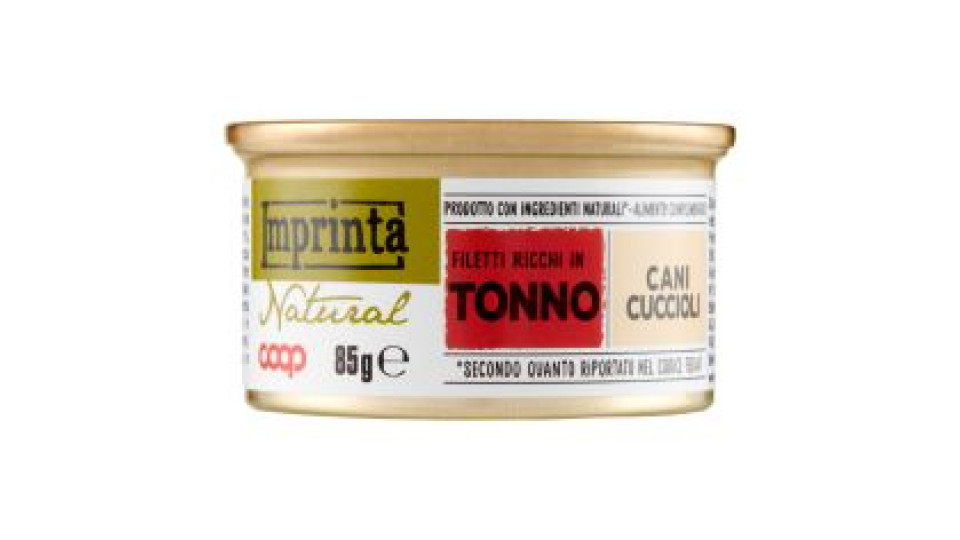 Fil.nat.cani Cuc.tonno Coop85g