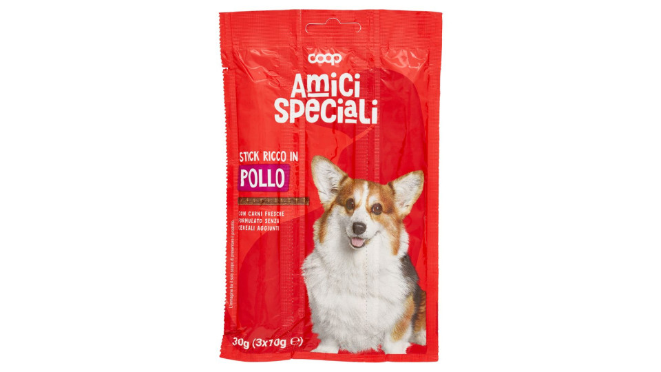 Stick Ricco In Pollo 3 X 10 G