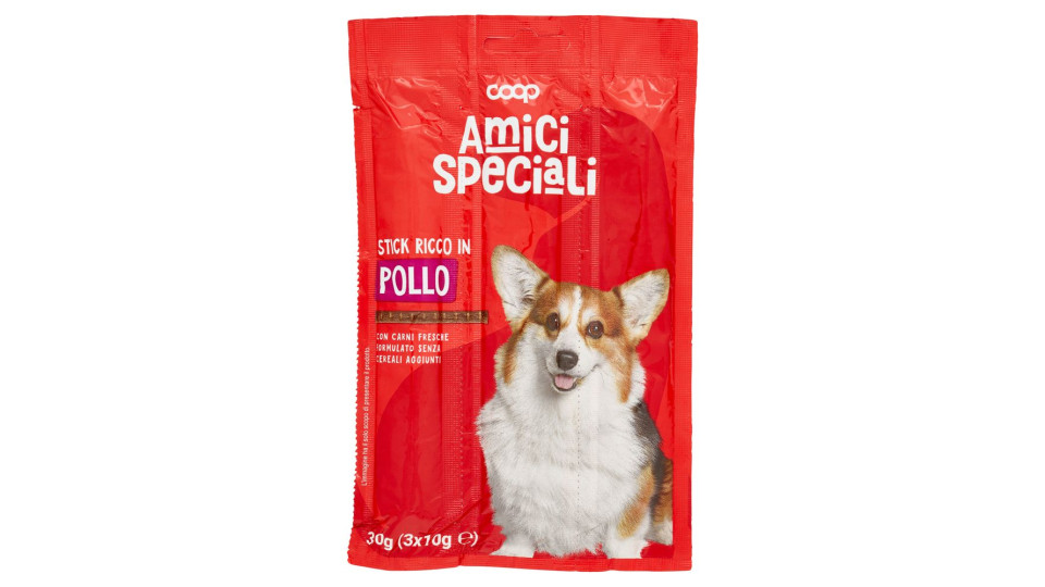 Stick Ricco In Pollo 3 X 10 G