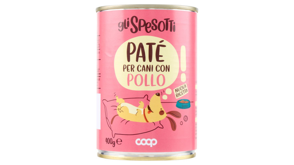 Paté Per Cani Con Pollo 400 G