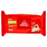 Salviette Detergenti Delicato Profumo Floreale 30x20cm 40 Pz