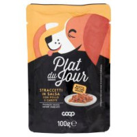 Straccetti In Salsa Con Pollo E Carote 100 G