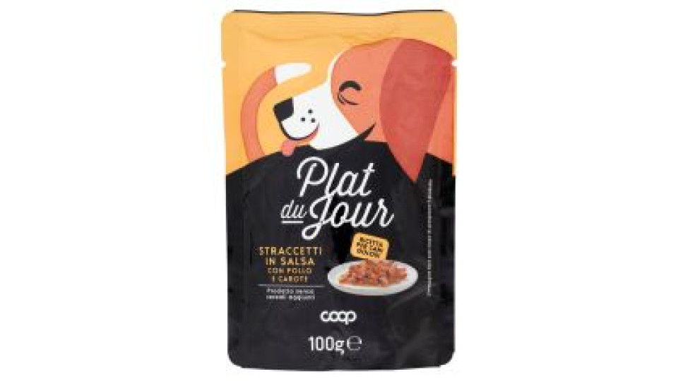 Straccetti In Salsa Con Pollo E Carote 100 G