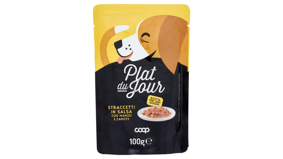 Straccetti In Salsa Con Manzo E Carote 100 G