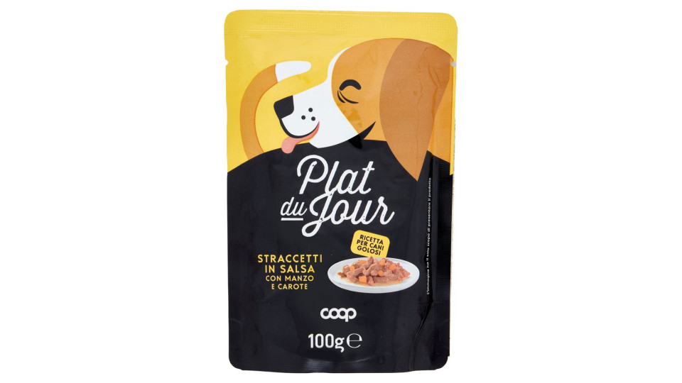 Straccetti In Salsa Con Manzo E Carote 100 G