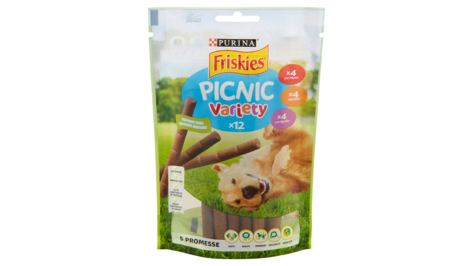 Purina Friskies Picnic Assortito 12 Sticks 100 G