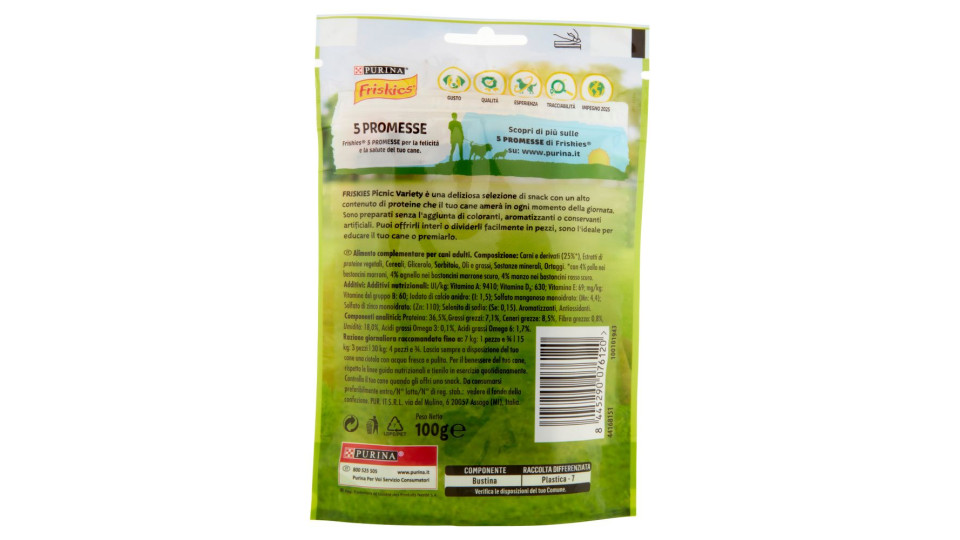 Purina Friskies Picnic Assortito 12 Sticks 100 G