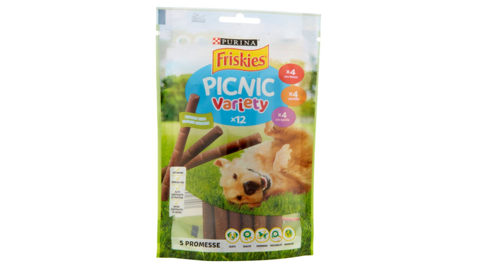 Purina Friskies Picnic Assortito 12 Sticks 100 G