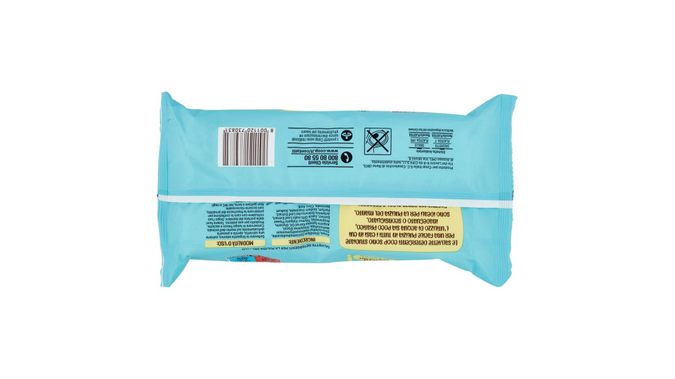 Salviette Detergenti Con Olio Di Argan 24x20 Cm 40 Pz