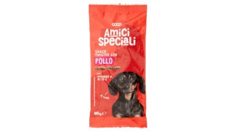 Snack Twister Con Pollo 4 Snack 80 G