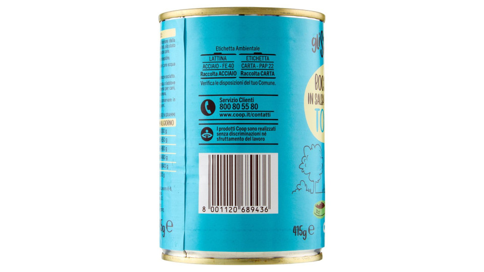 Bocconcini In Salsa Per Cani Adulti Con Tonno 415 G