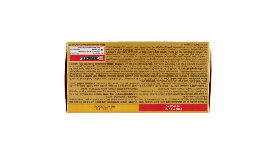 Purina Gourmet Gold Straccetti Manzo / Pollo 4 X 85 G