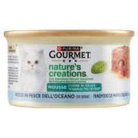 Purina Gourmet Nature's Creations Ricco In Pesce Dell'oceano Con Spinaci 85 G
