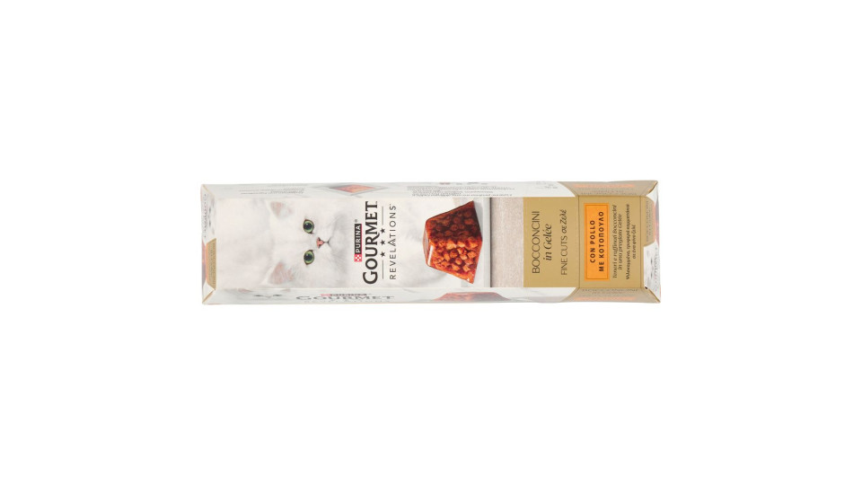 Purina Gourmet Revelations Bocconcini In Gelée Con Pollo 4 X 57 G