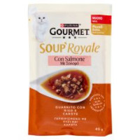 Purina Gourmet Soup Royale Con Salmone 45g
