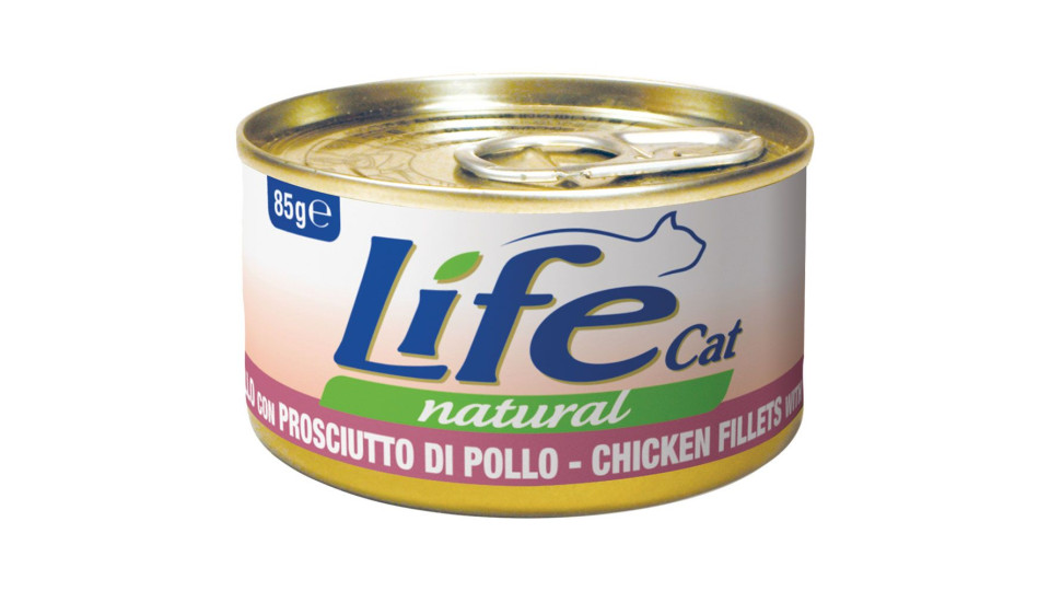 Pollo Con Prosciutto Life Cat Natural 85 G