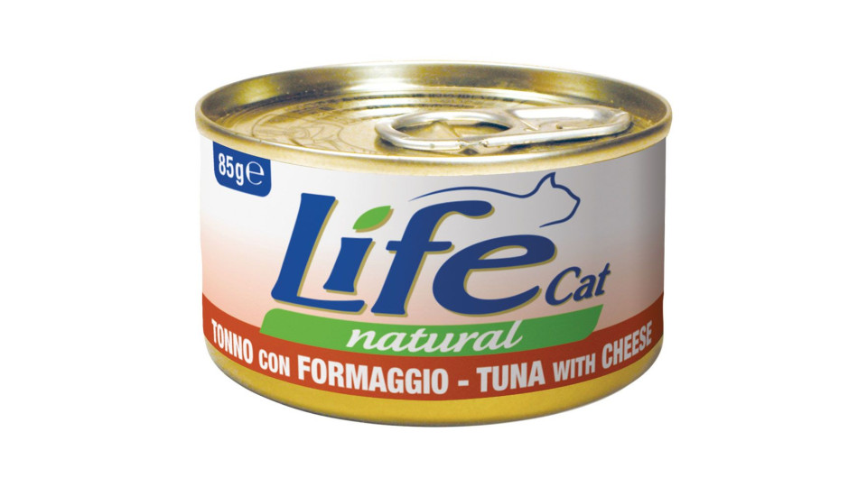 Tonnetto Con Formaggio Life Cat Natural 85 G