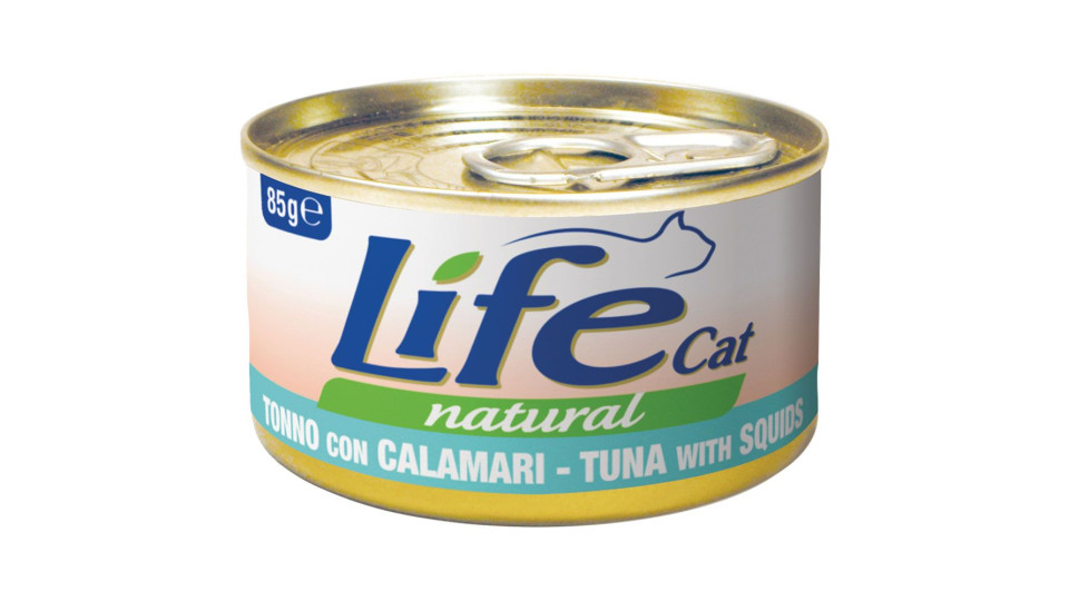 Tonnetto Con Calamari Life Cat Natural 85 G