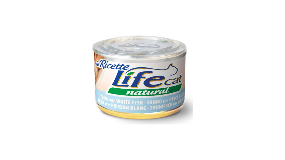Le Ricette Tonno Con Pesce Azzurro Life Cat Natural 150 G