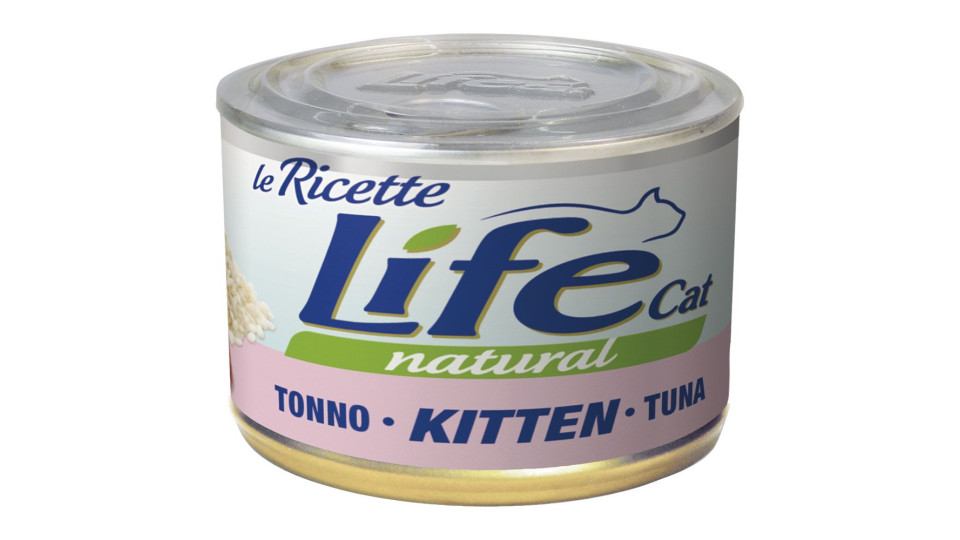Le Ricette Kitten Tonno Life Cat Natural 150 G